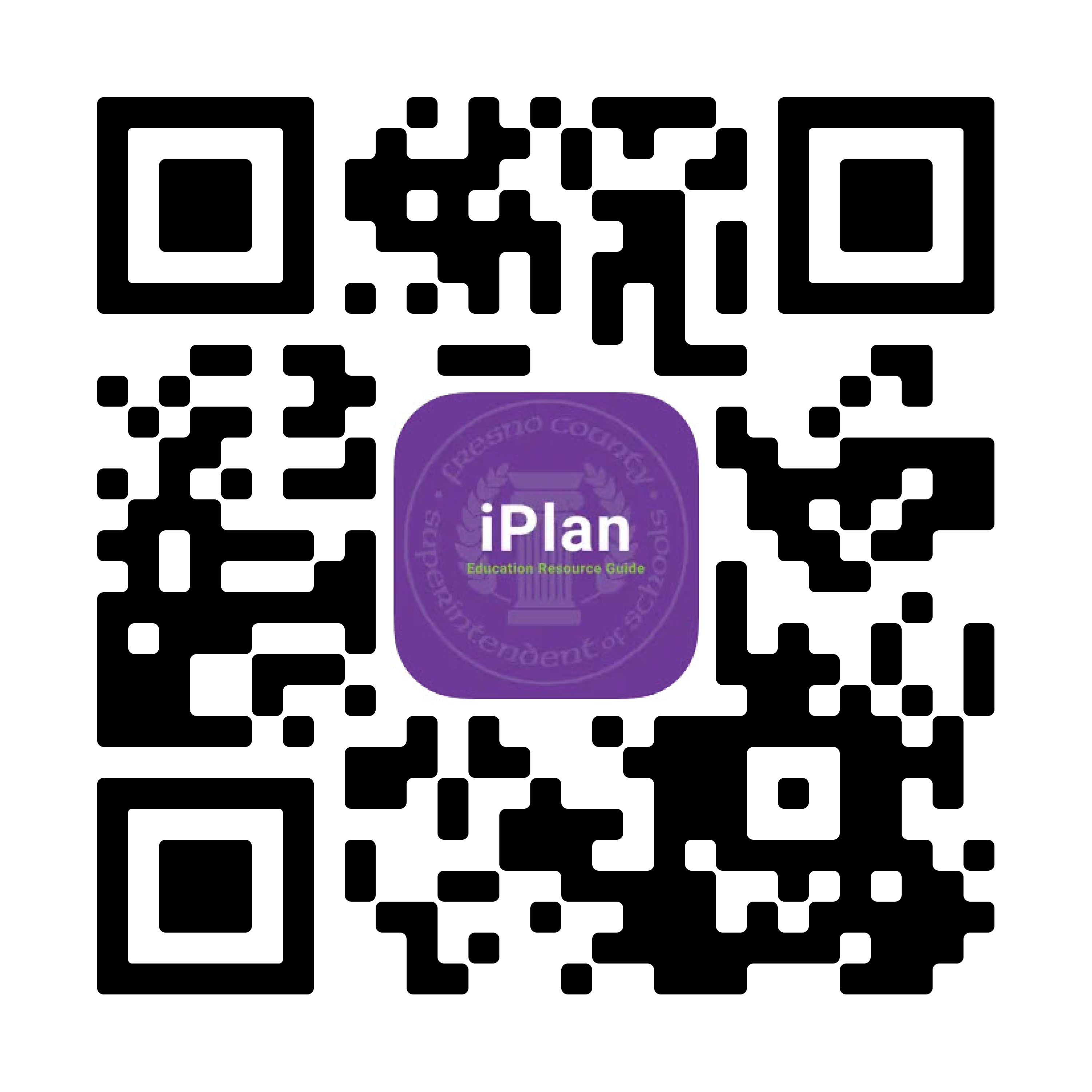 QR code for the FCOE Iplan Application